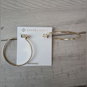 Kendra Scott Arden Gold Hoop Earrings